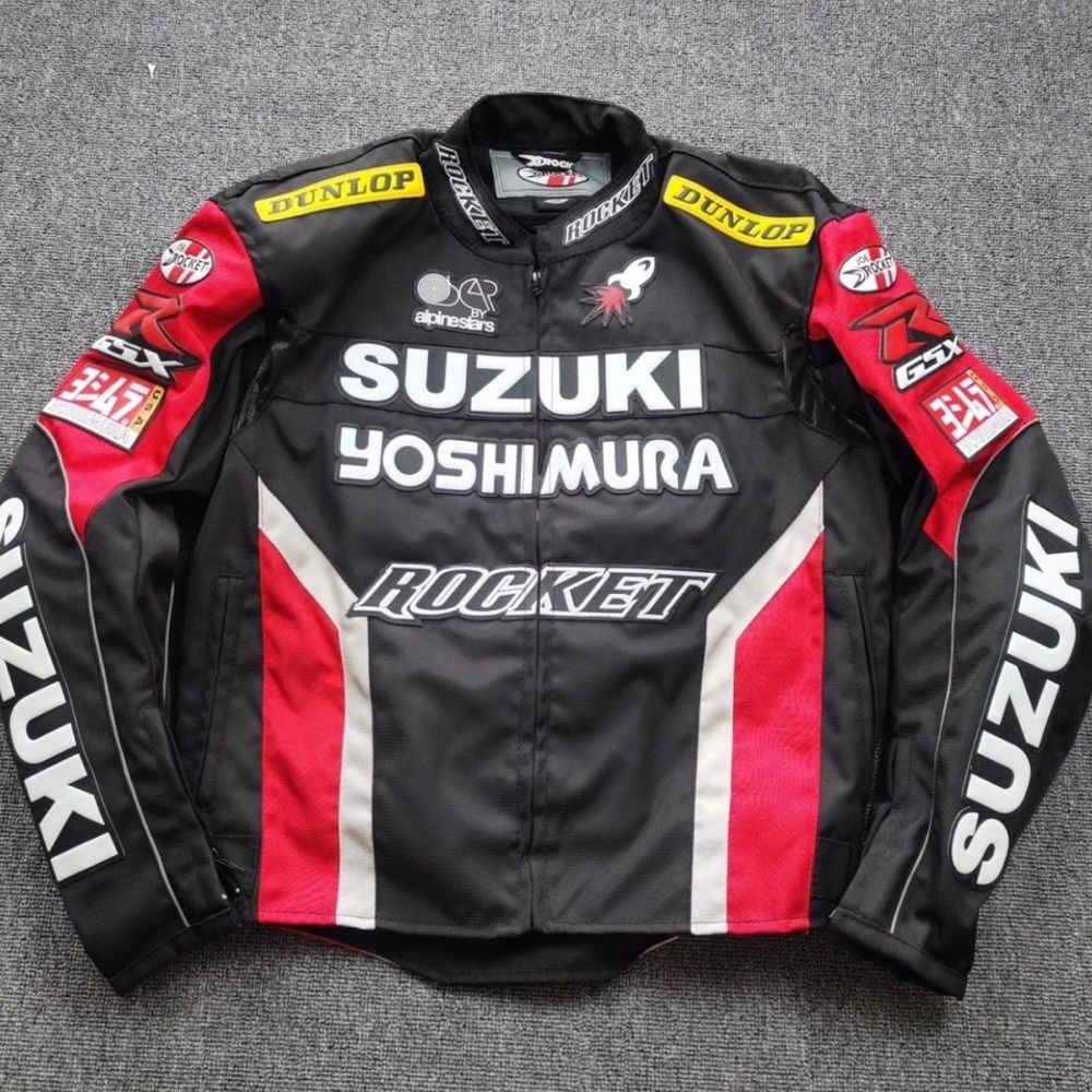 SUZUKI YOSHIMURA LEATHER RACE JACKET